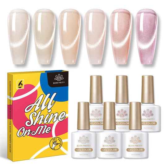 Jelly Pink Snowlight - Set 6 Esmaltes