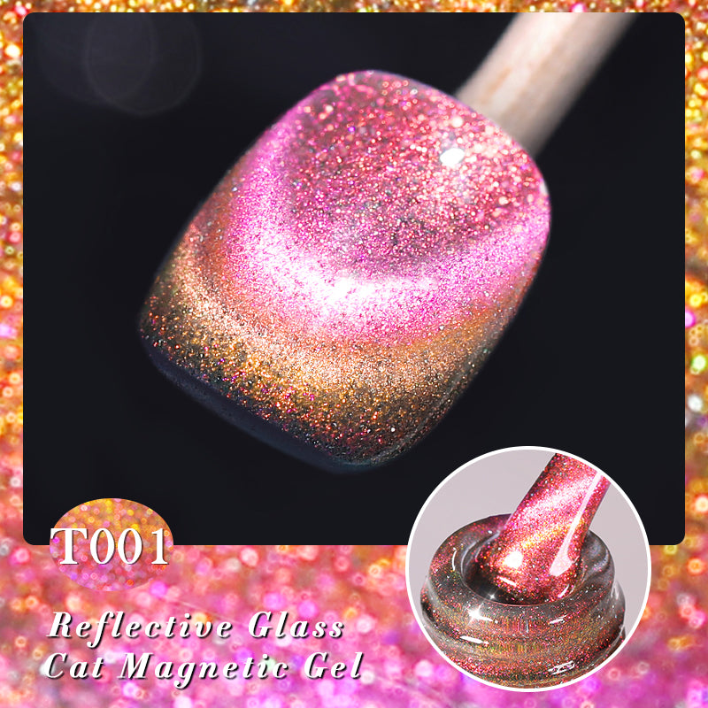 Esmalte Gel Magnético Ojo de Gato tipo Cristal