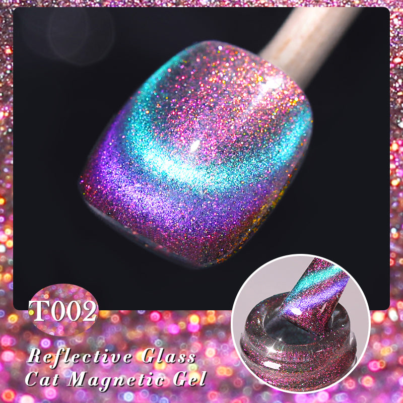 Esmalte Gel Magnético Ojo de Gato tipo Cristal