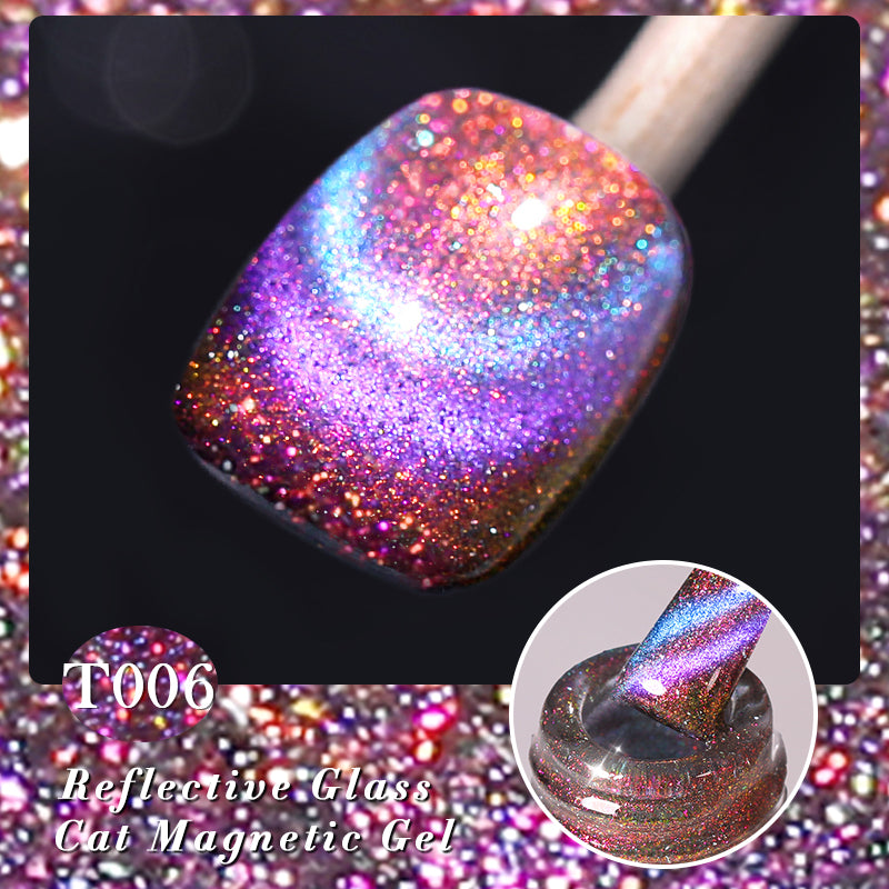 Esmalte Gel Magnético Ojo de Gato tipo Cristal