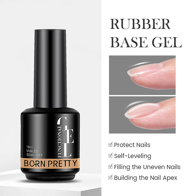 Esmalte Gel Rubber Base 15ml